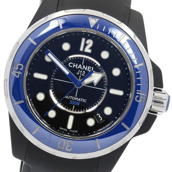 CHANEL J12 Marine H2559 Date black Dial Automatic Men's Watch_902230 - Picture 1 of 6